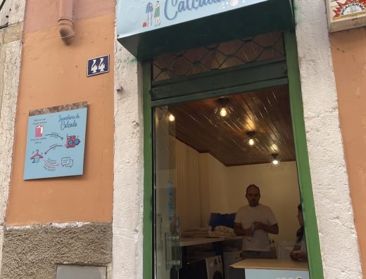 Lavandaria da calçada